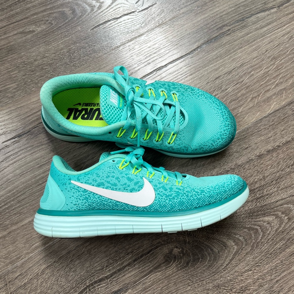 Nike Free Run RN Distance Womens Running Sneakers Shoes Size 6.5